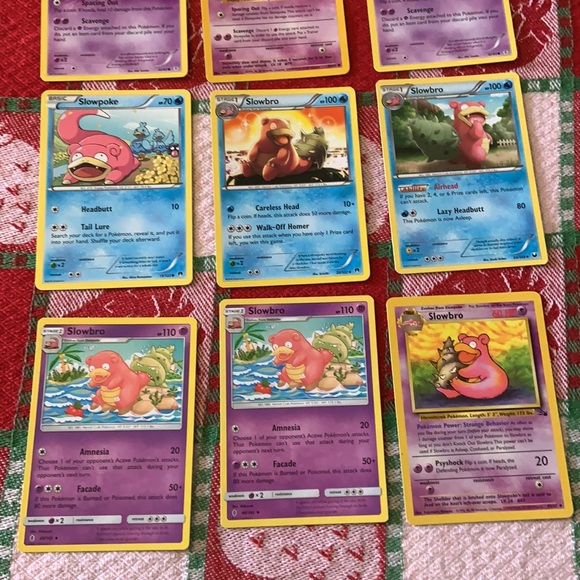 Pokemon TCG Slowpoke/Slowbro Bundle (12 Cards) - Picture 5 of 14